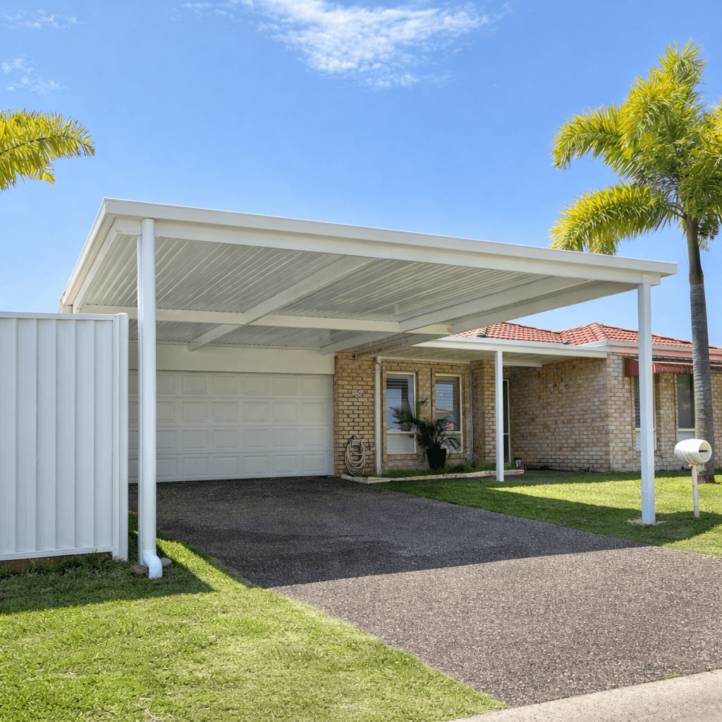 Flat Roof Carport Benora Point - HDR AI Edit