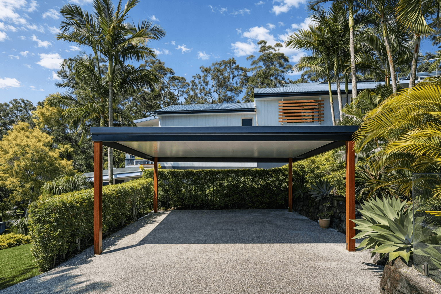 Insulated Carport Currumbin - Minimal AI Edit